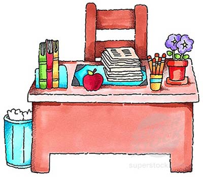 Teacher Desk Images