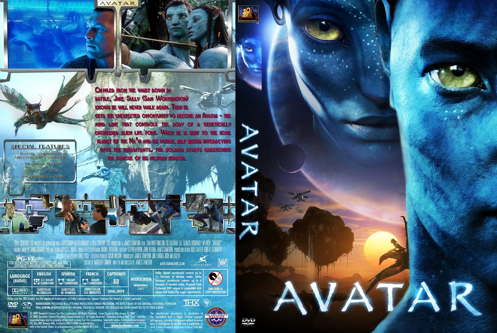 Avatar Dvd Disk Cover Avatar Dvd Disk Cover