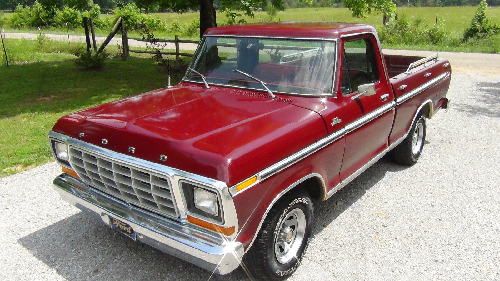 All American Classic Cars: 1979 Ford F100 Ranger Pickup Truck