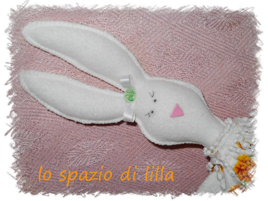lo spazio di lilla La coniglietta di Pasqua è arrivata così...