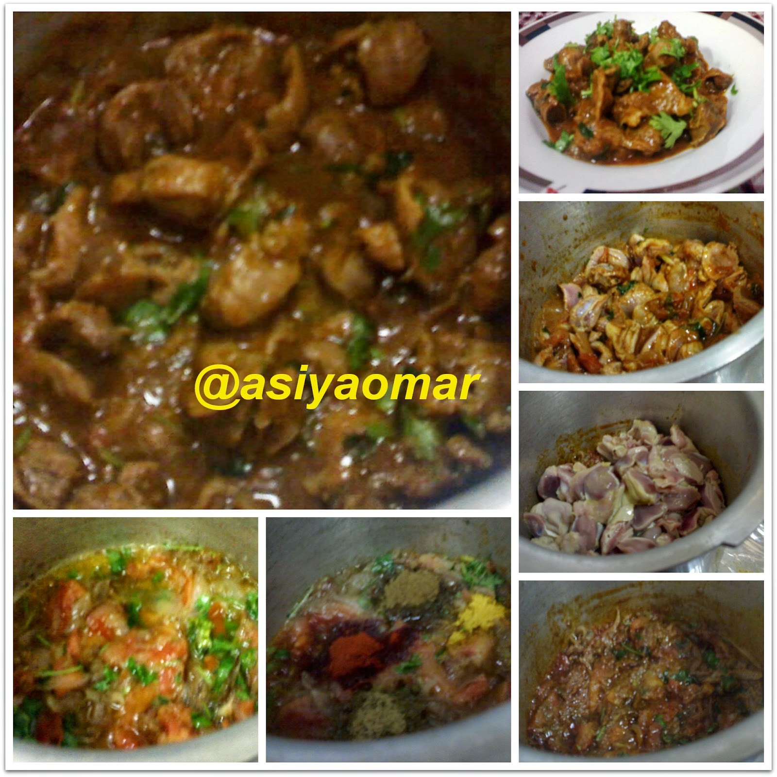 chicken gizzard curry kerala style