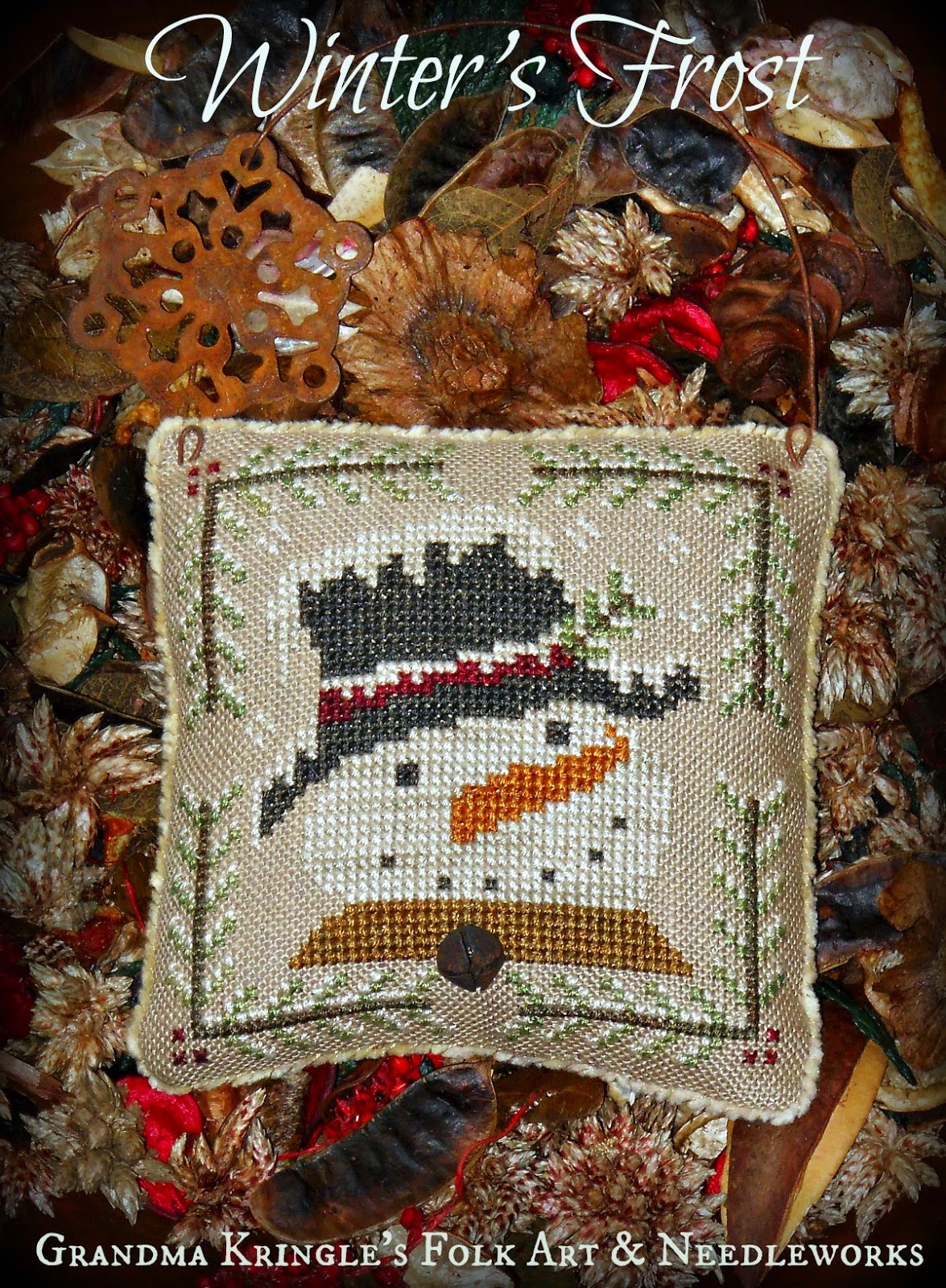 Just Cross Stitch in Limerick,PA GRANDMA KRINGLE'S...NEW DESIGNER TO SHOP