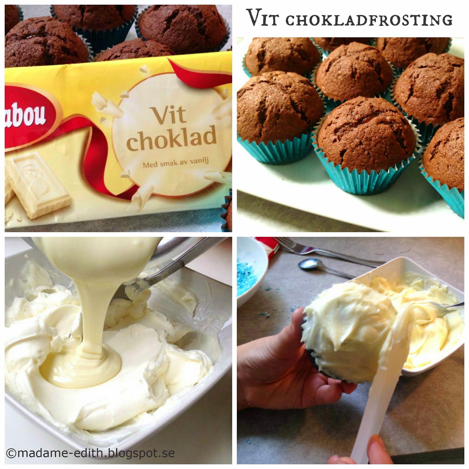 vit chokladfrosting recept