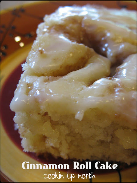 Cinnamon Roll Cake