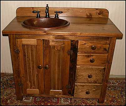 Country Style Wood Bathroom Vanity Design Tips Furniture