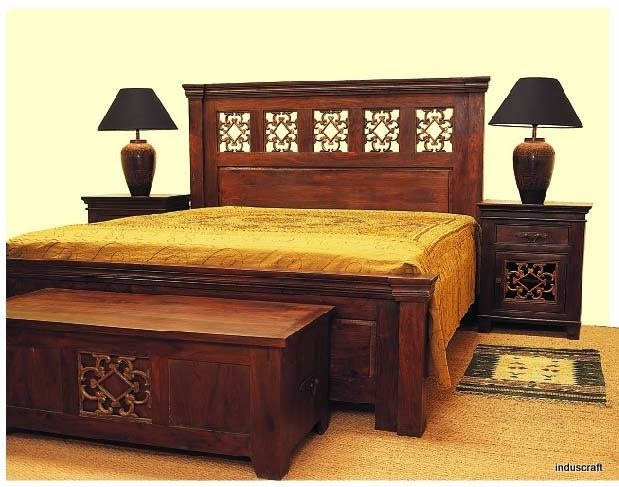 Solid Wooden Bedroom Set Online in India