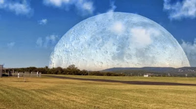 Βίντεο προσομοίωσης: Αν η Σελήνη ήταν πιο κοντά στη Γη .