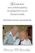 Ik heb eigenlijk nooit geweten dat je, als je 60 jaar getrouwd bent, . (bedankt)