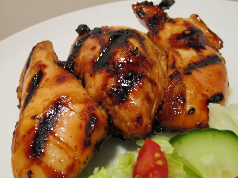 Jenn's Food Journey Sweet and Sour Grilled Chicken