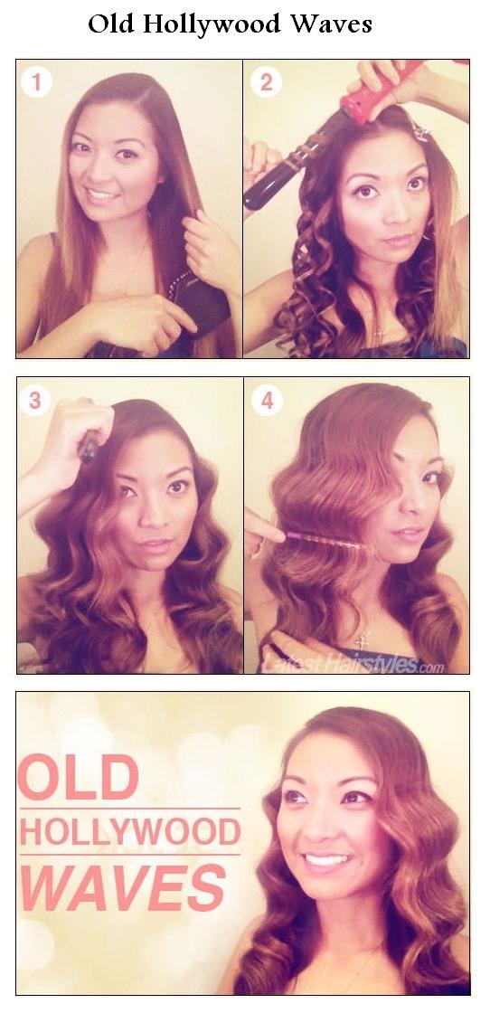 New Short Hair Styles Make An Old Hollywood Waves For Your Hair