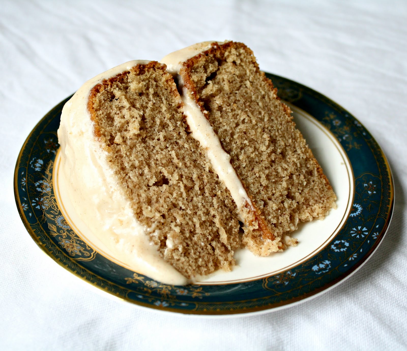 Adventures Made from Scratch Spice Layer Cake with Cream Cheese Frosting