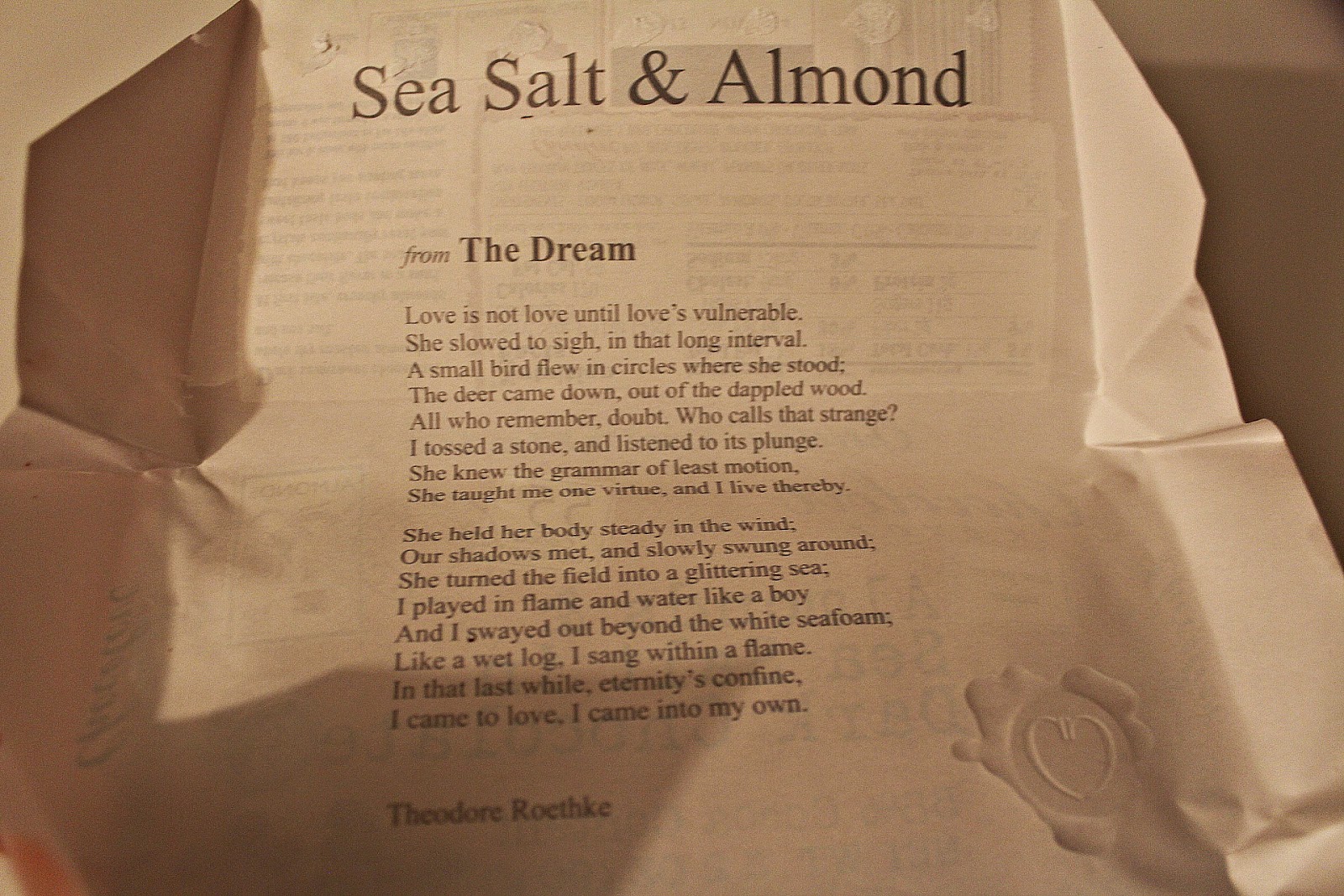 A Chocolate Love Poem. Nubia's Nonsense