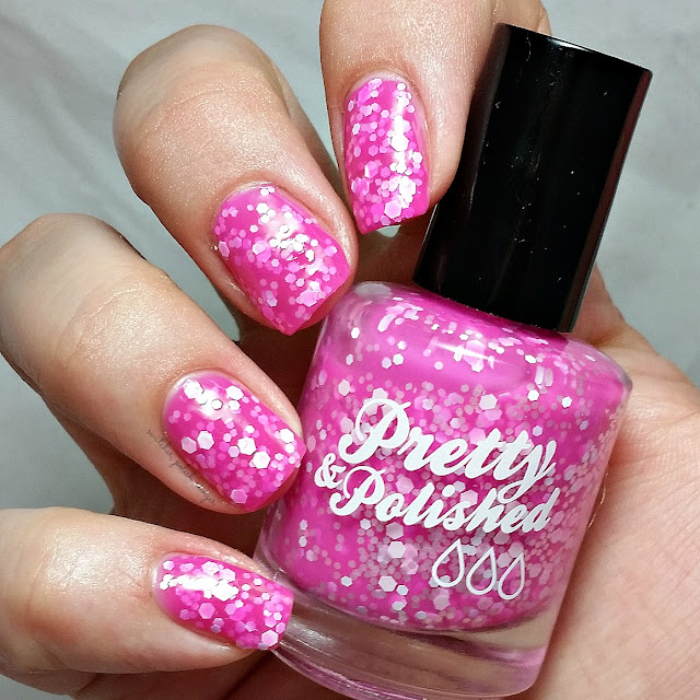 swatcher, polish-ranger | Pretty & Polished On the Beach With a Pink in Hand swatch