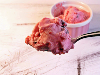 Cherry Pie Ice Cream by Cravings of a Lunatic