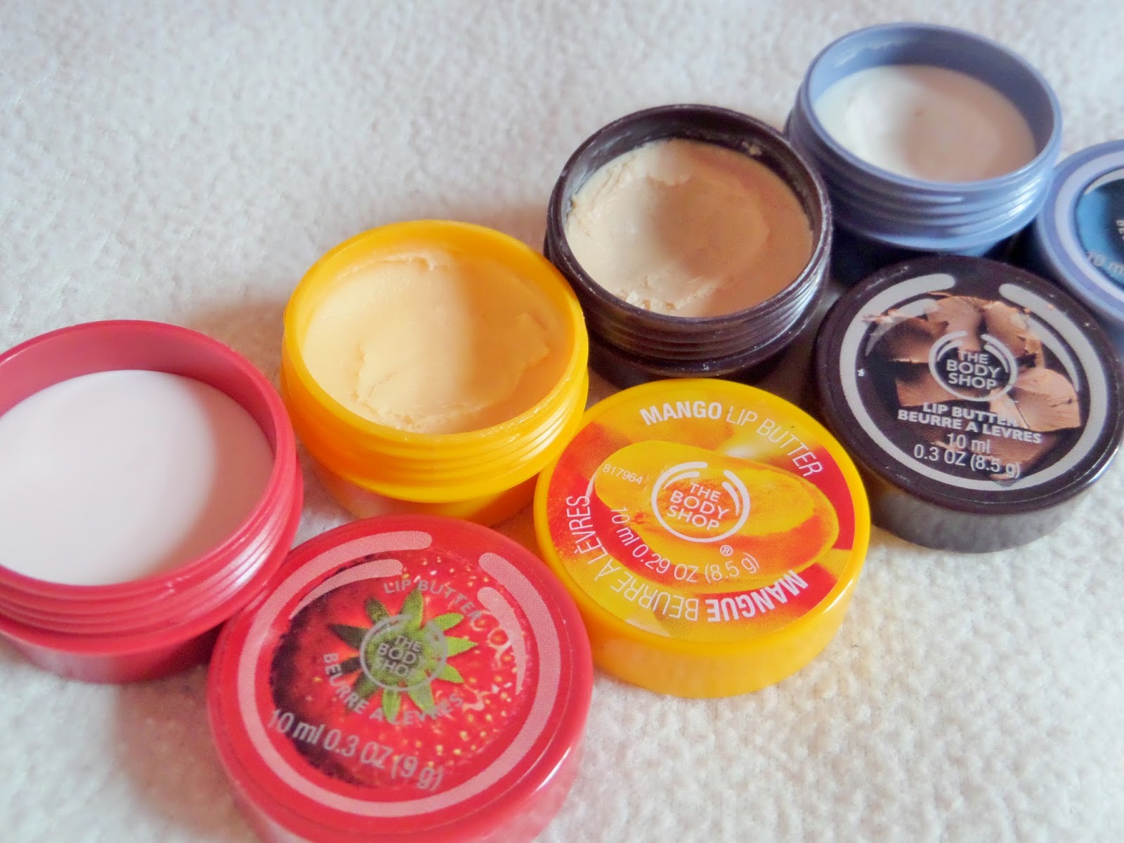 Lil loves The Body Shop Lip Butters