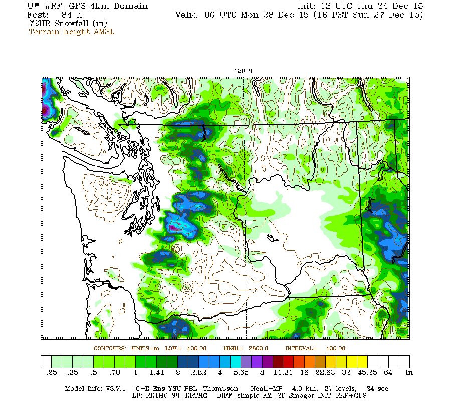 Cliff Mass Weather and Climate Blog Lowland Snow over Western Washington?