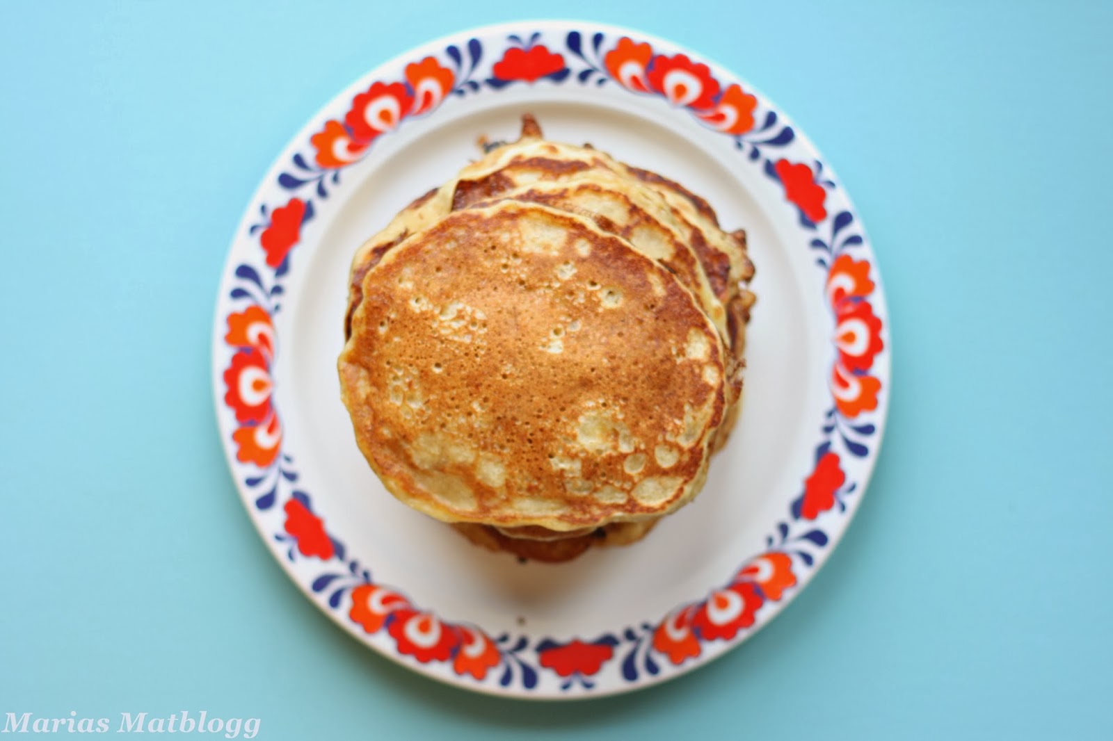 Hvordan Presentere Bananpannekaker Uten Egg Tiltalende