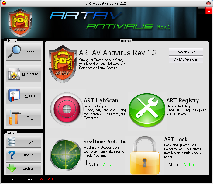 ARTAV Antivirus Rev 1.2 (NEW) Artav+rev+1.2+interface