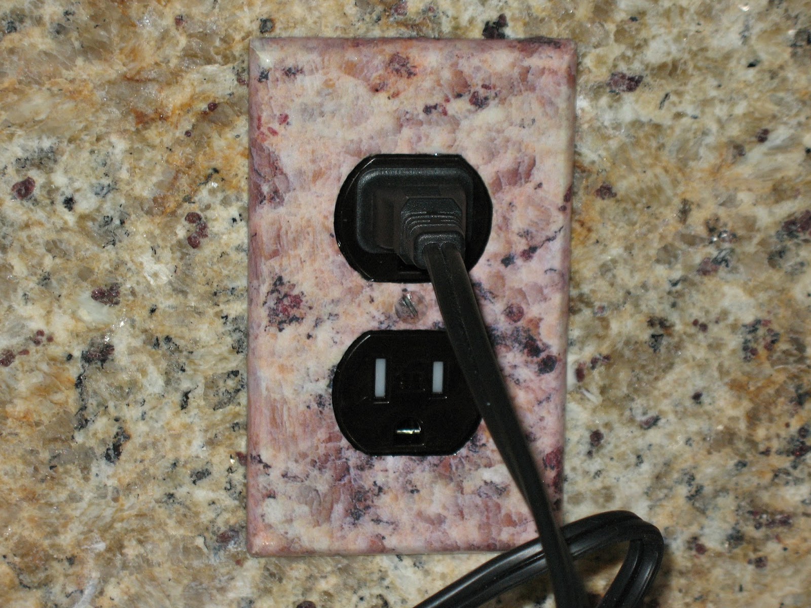 Artsy Fartsy Granite Electrical Covers