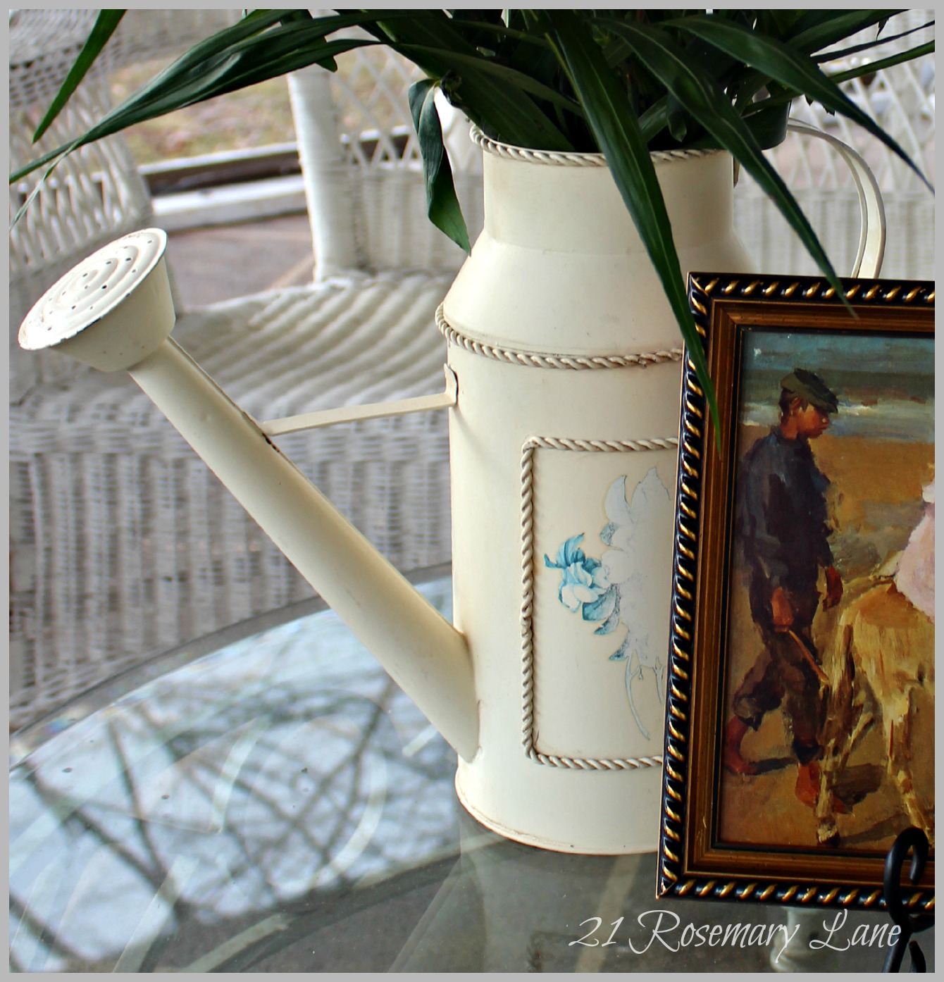 21 Rosemary Lane A New Look for My Thrift Store Find Patinated