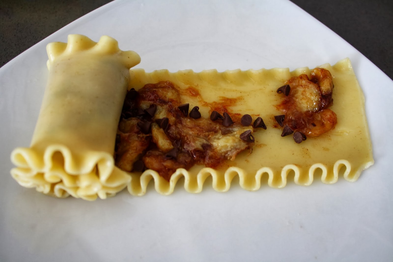 Making Mama's Kitchen Eat, Drink, Remember Chocolate Banana Lasagna