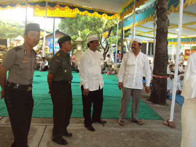 DANRAMIL 01/SRAGEN MELAKSANAKAN KOMSOS DENGAN KOMPONEN MASYARAKAT