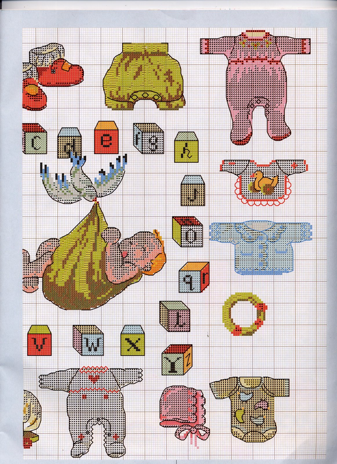 Quadro de Nascimento em Ponto Cruz