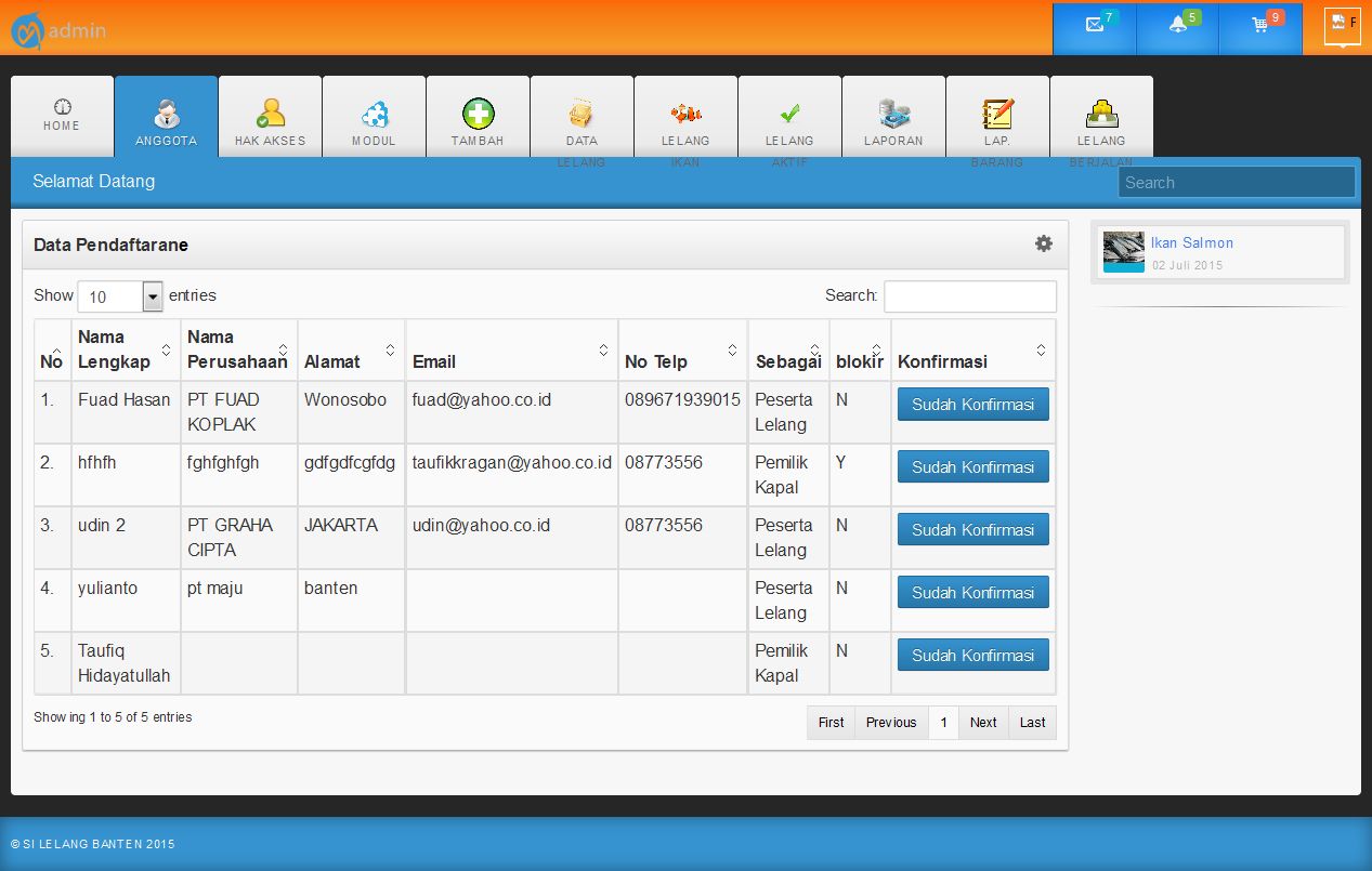 Aplikasi antrian berbasis web Aplikasi antrian berbasis web