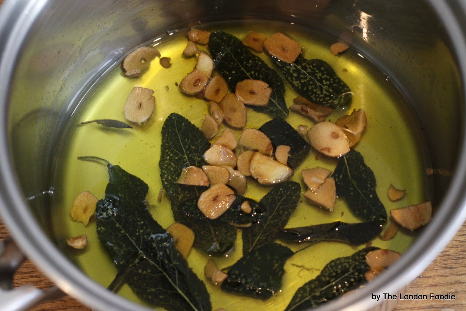 The London Foodie My Recipe for The Nduja Challenge "PanFried Halibut on Butter Beans and