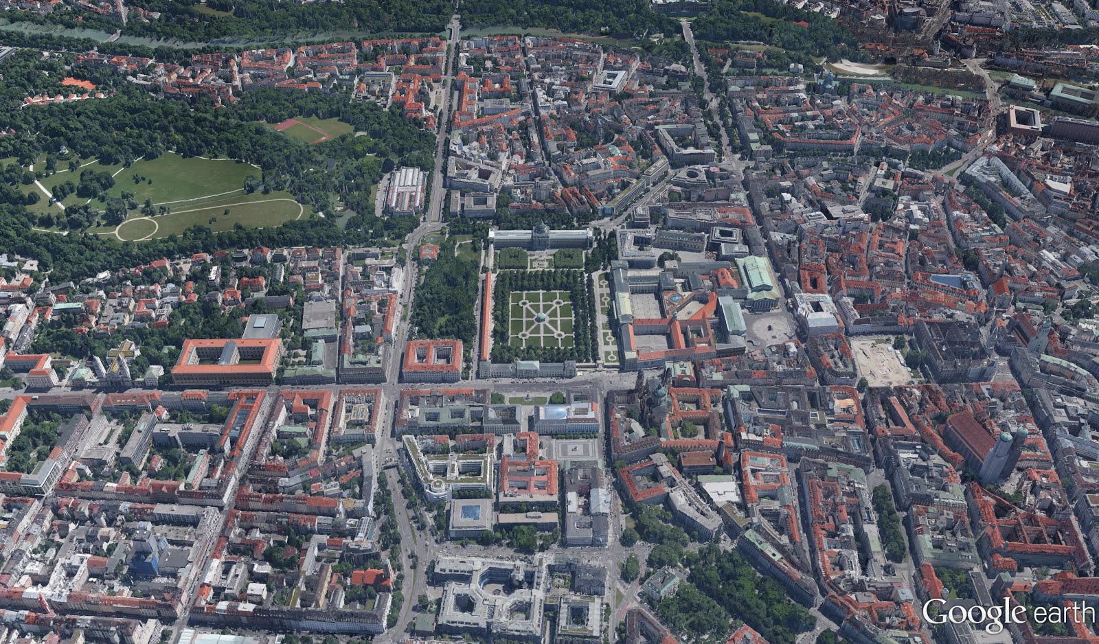 3D-Bilder von München, Deutschland Google