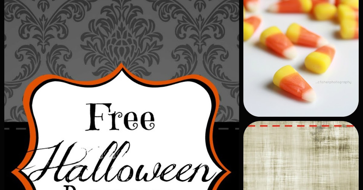 HelmigHaus Free Halloween Party Table Labels