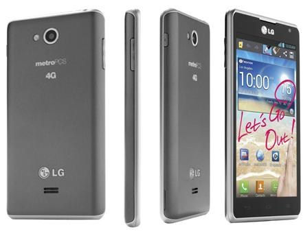 MetroPcs LG MS870 Spirit LTE 4G Smartphone Pics, Specs - Cdma Tech