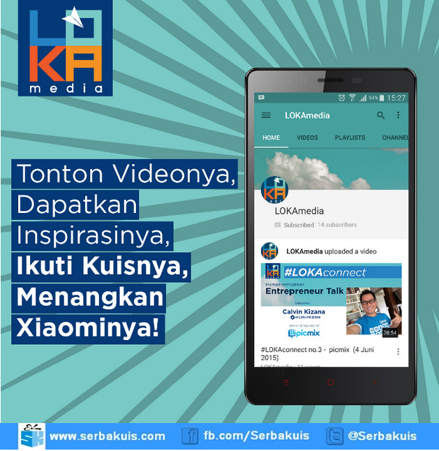 Kuis LOKAmedia Berhadiah Xiaomi Redmi Note Kuis LOKAmedia Berhadiah Xiaomi Redmi Note
