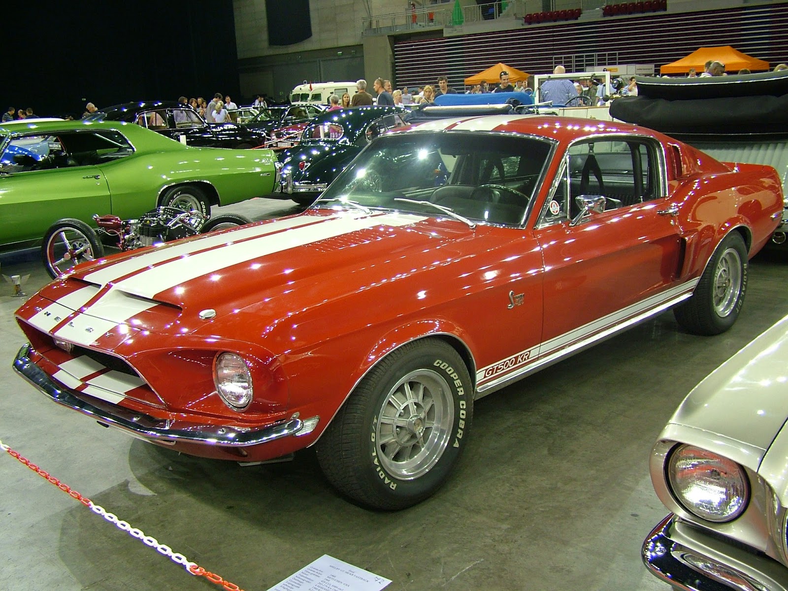 1968 Red Shelby Mustang