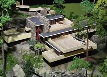 HISTORIA DEL ARTE : temas, imágenes y comentario: WRIGHT. Casa Kaufman