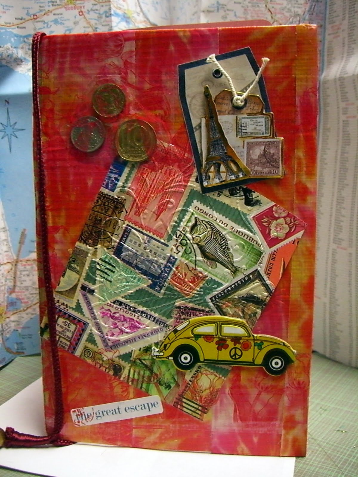 DecorablesArt Duct Tape Passport Holder