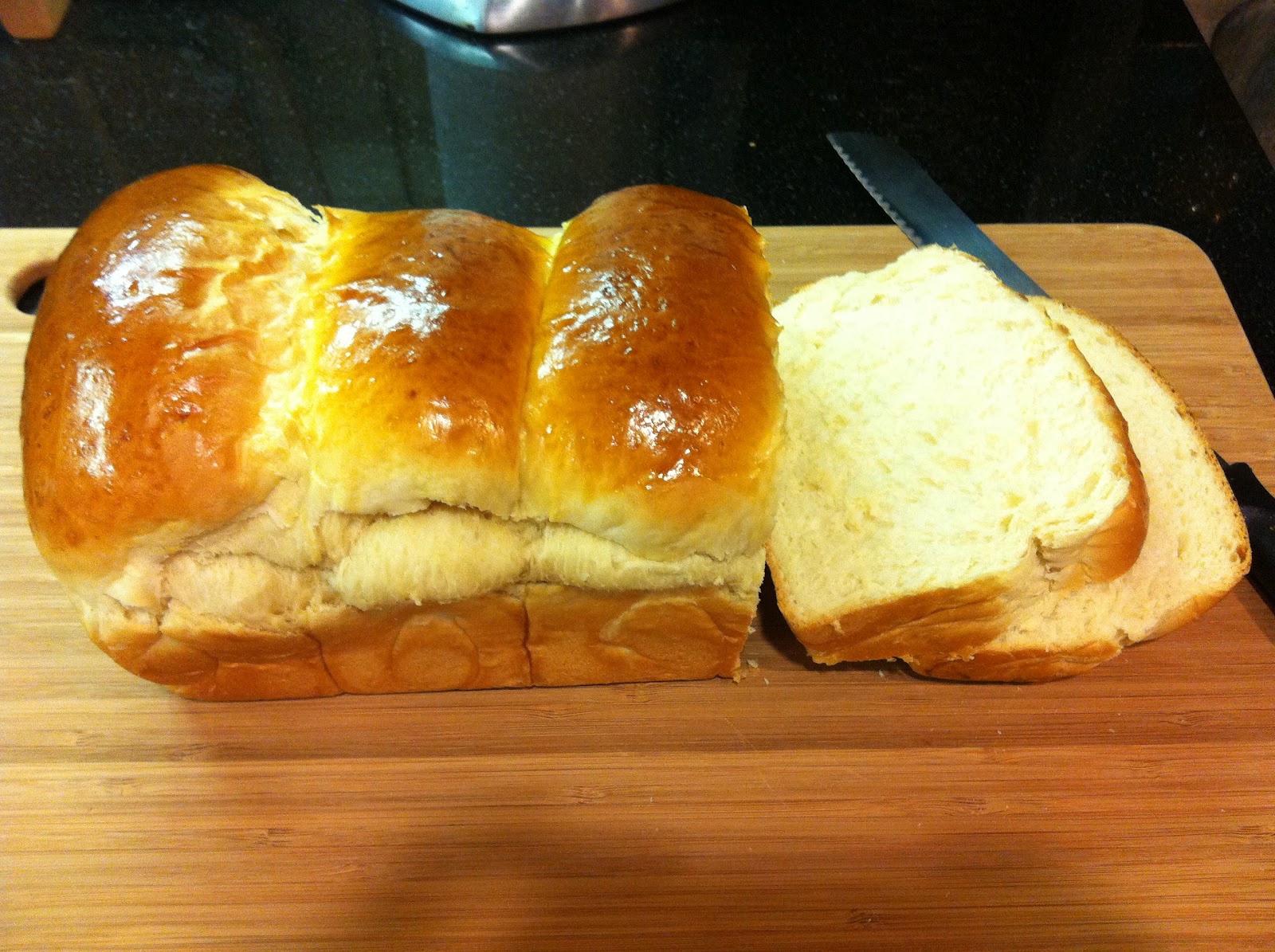 Falling in love with baking Basic White Bread (Tangzhong method)