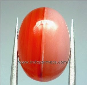 Jenis Batu Permata : Batu Permata Akik Merah Putih