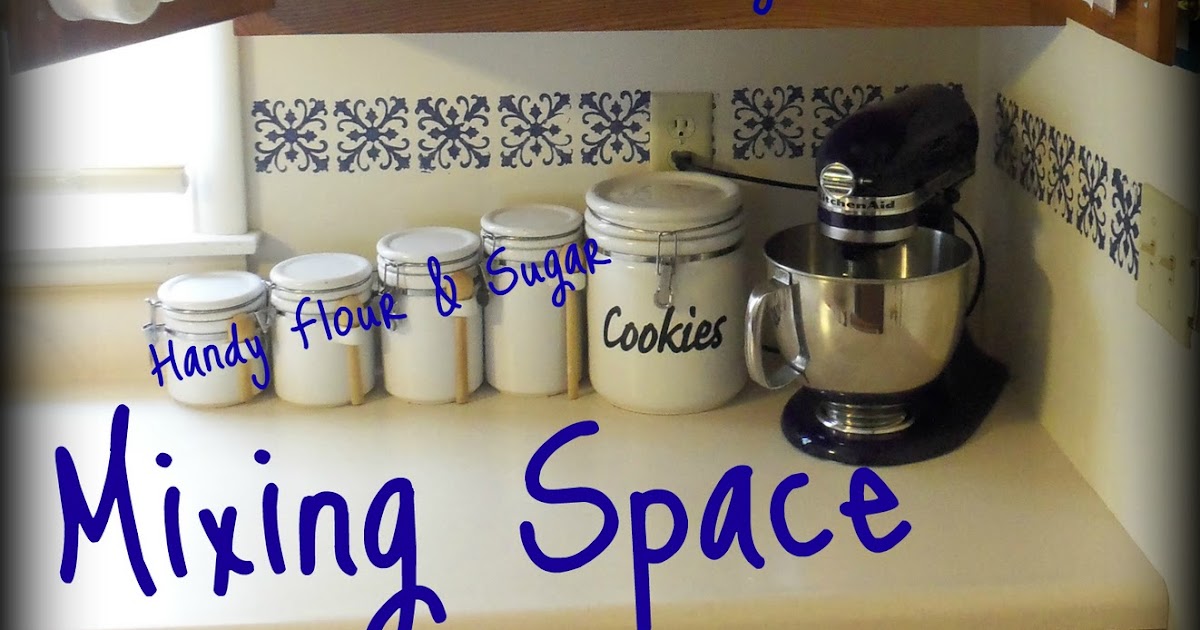 Stringer Mama Organizing a Baking Corner in Your Kitchen