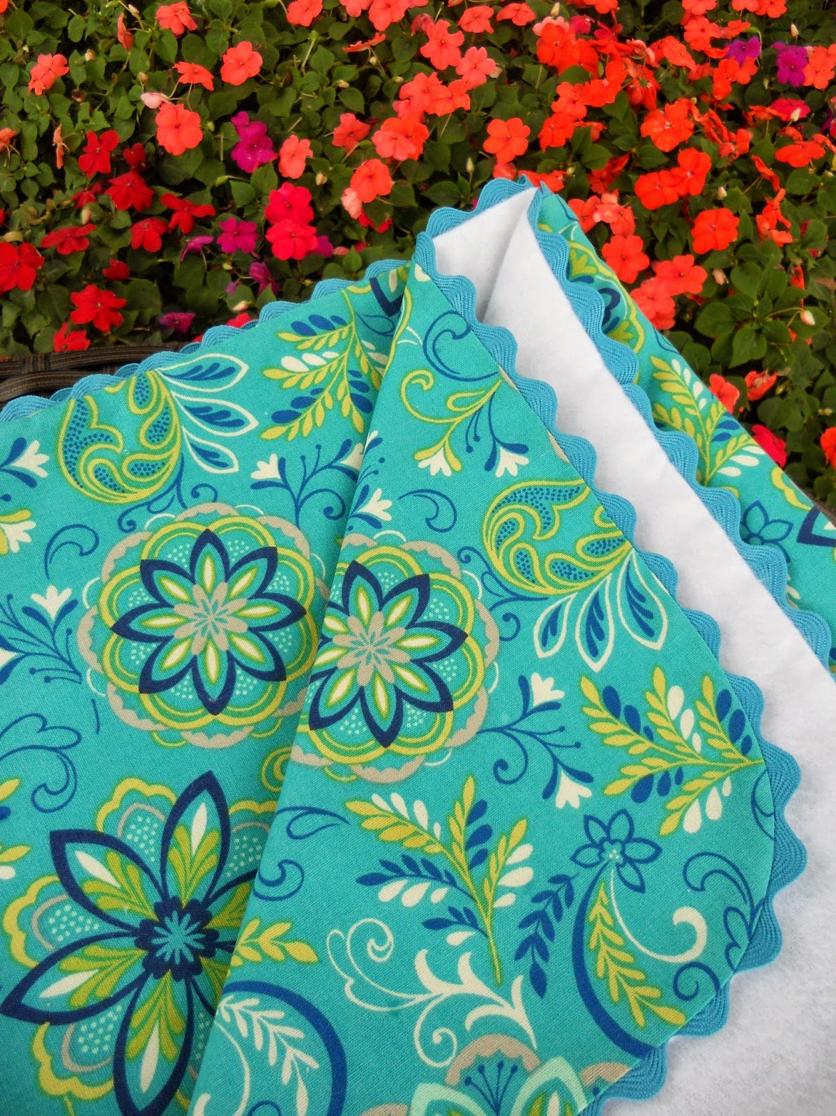 Just Another Hang Up Ric Rac Receiving Blankets...