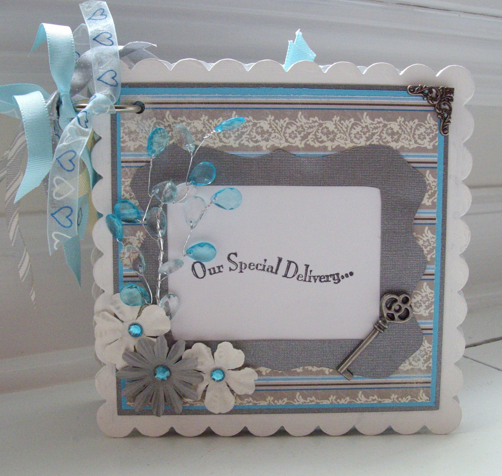 Sara's Sugar and Spice Baby Mini Chipboard Album
