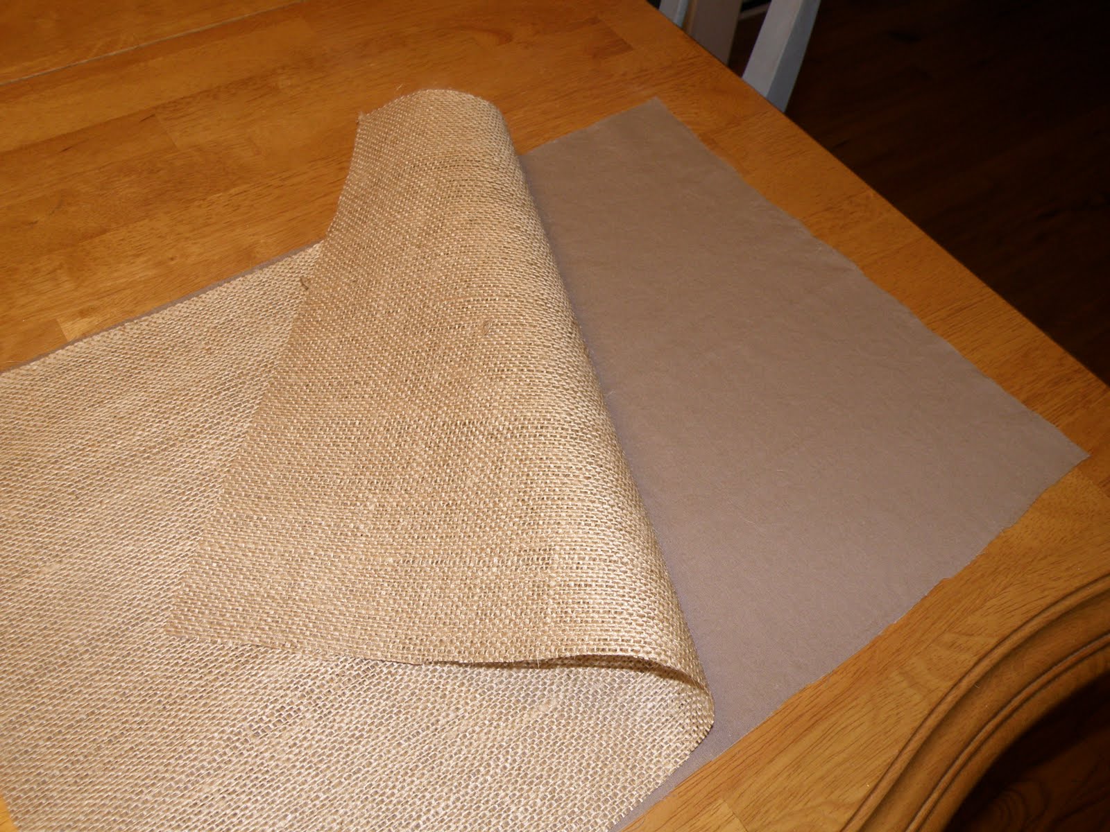 Shanty Insanity! Easy Burlap Placemats