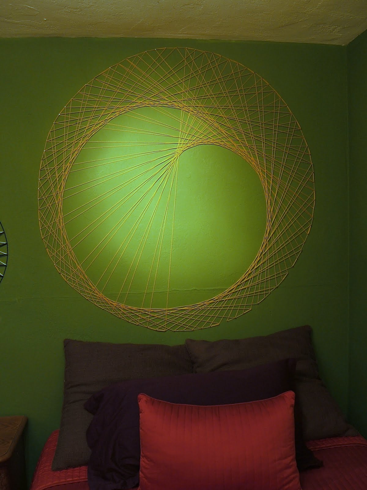 Nine Red How To String Wall Art