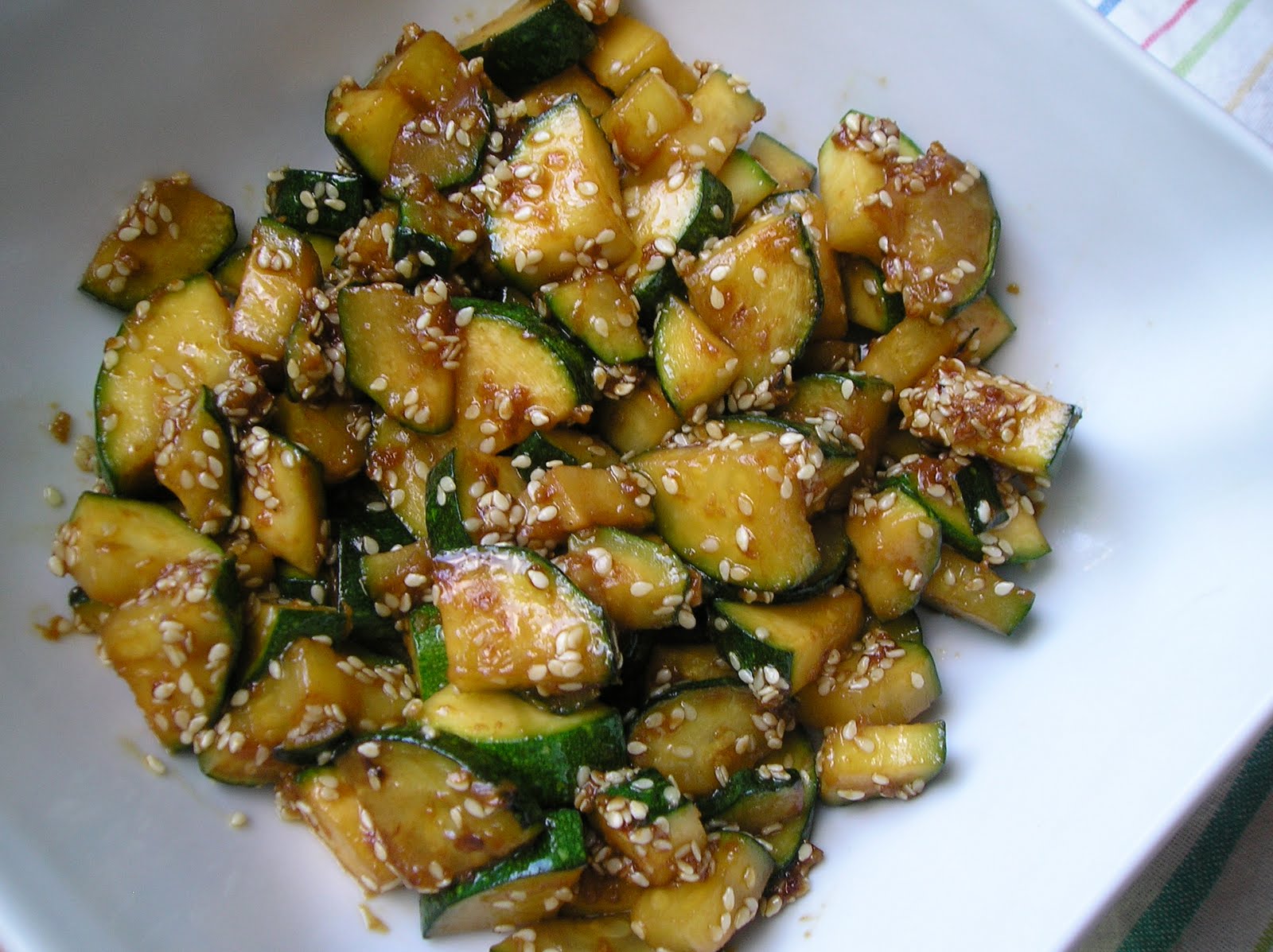 AsianStyle Zucchini Edesia's Notebook
