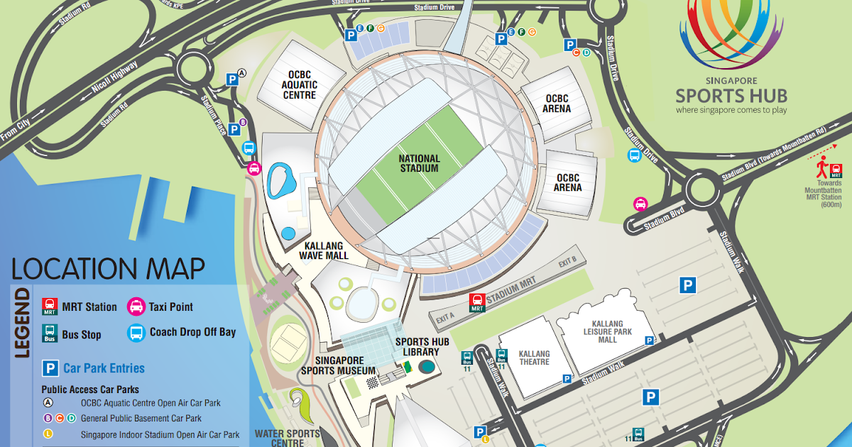 If Only Singaporeans Stopped to Think Sports Hub How to get there