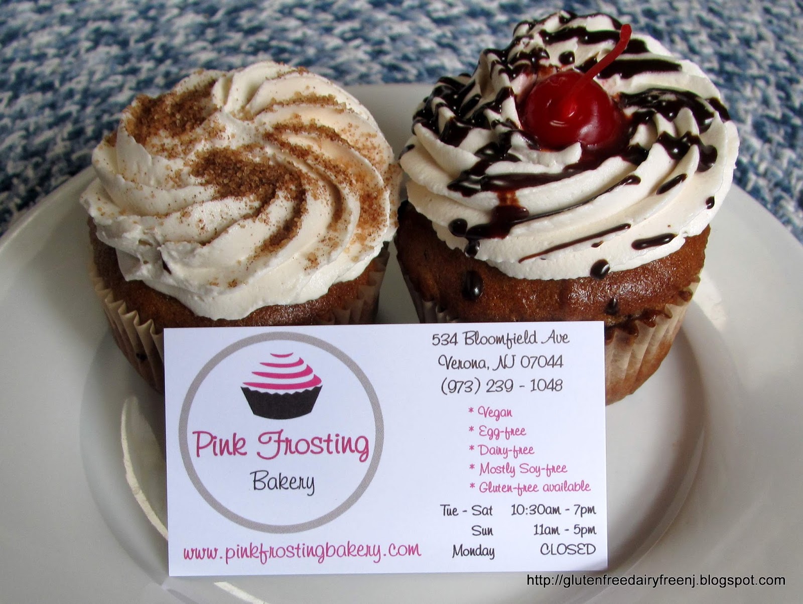 Bakery Review Pink Frosting Bakery (Verona, NJ) Gluten Free / Dairy