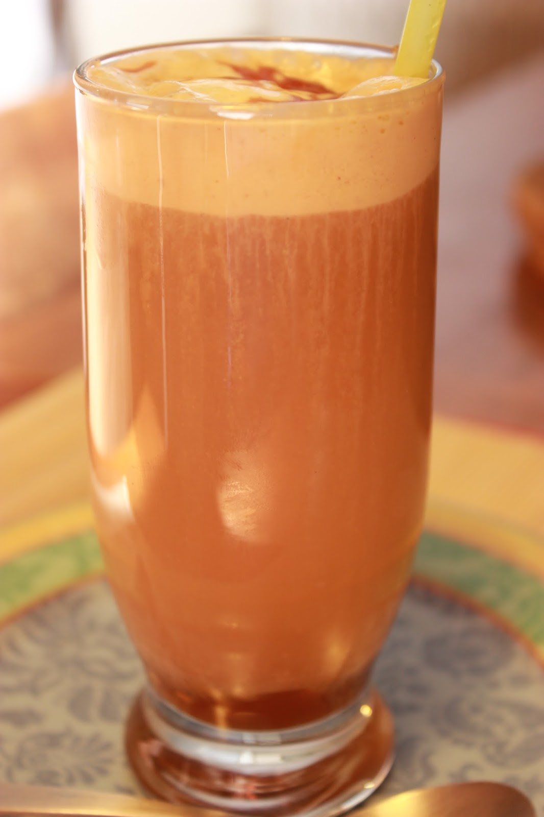Soupedup Garden Iced Coffee Caramel Float