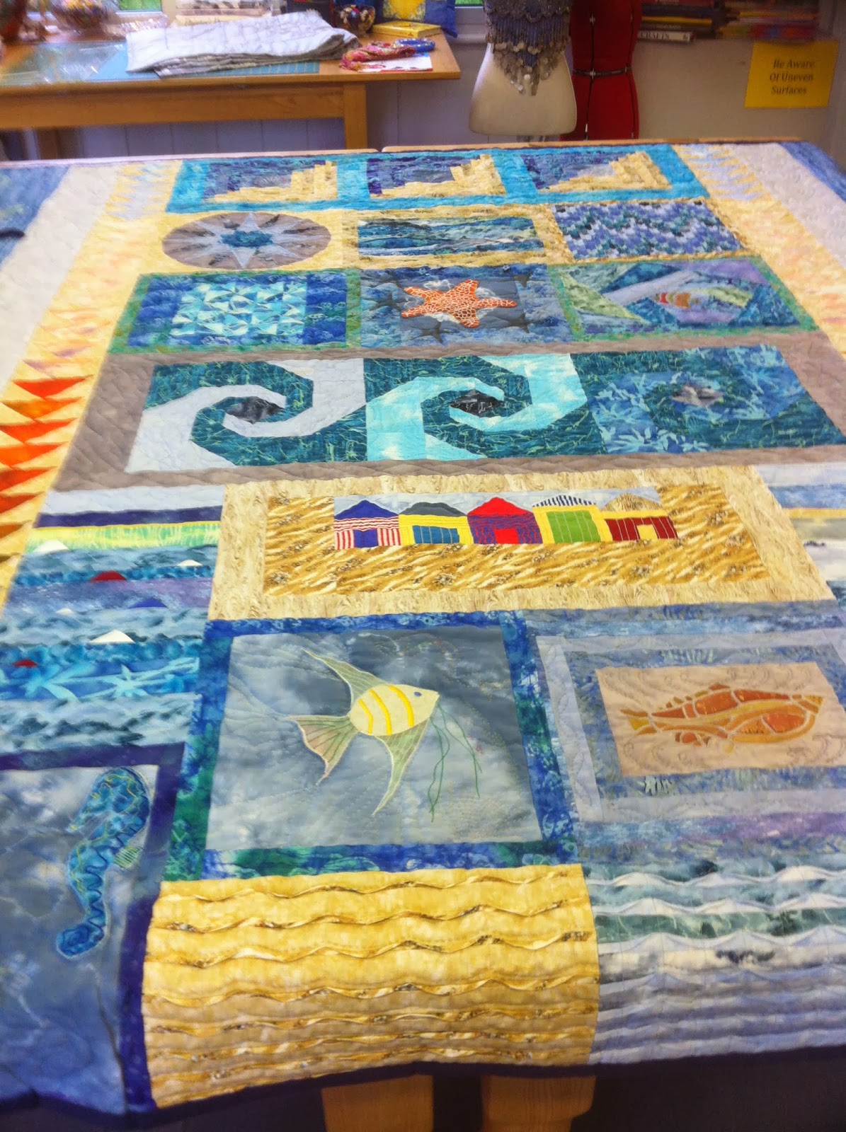 Quilters Cottage Norfolk Freda's Seaside Quilt