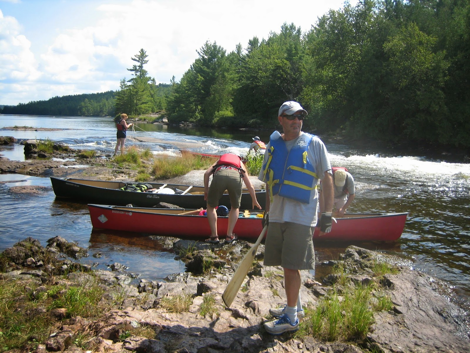 Thye Blog 2009 Canoe the French River 18 Mile Loop (74 km with TOC)