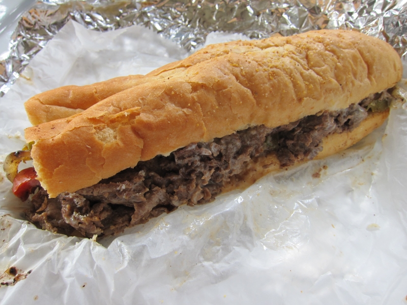philly cheese steak calories 6 inch